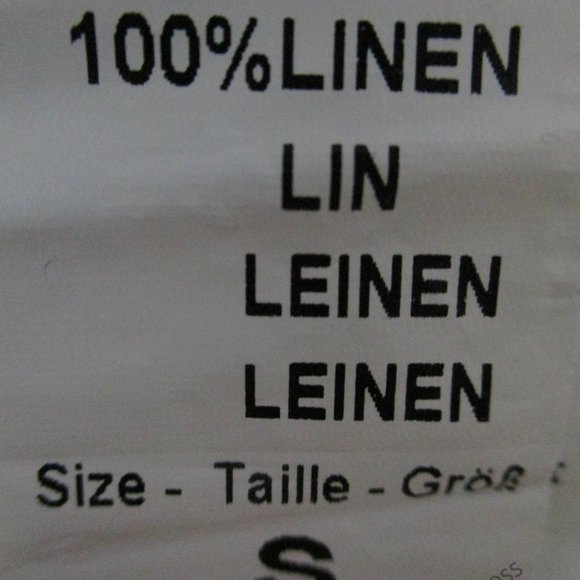 Piazza Del Tempio Made in Italy Linen Sleeveless Top Size S - Picture 8 of 8